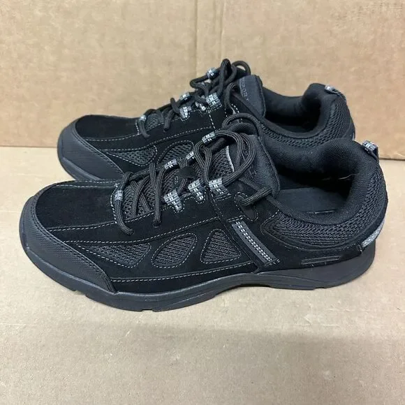 Rockport Men's Rock Cove Walking Sneaker - Size 10 In Black Suede‎